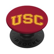 USC Trojans Cardinal and Black Arch Pop Socket